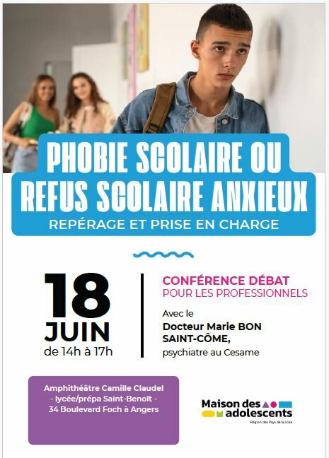 AFFICHE CONF DEBAT PHOBIE SCOLAIRE