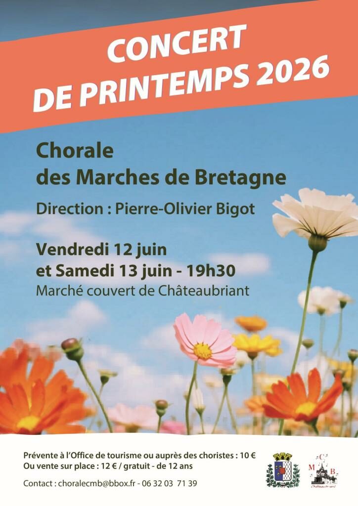 Affiche Concert de printemps 2026 HD